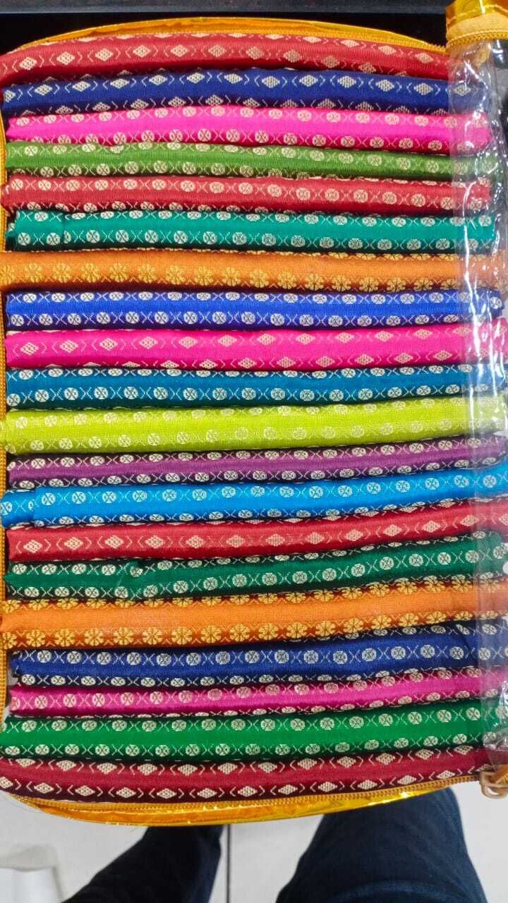 Unstitched Jacquard Blouse Material Solid-image-4