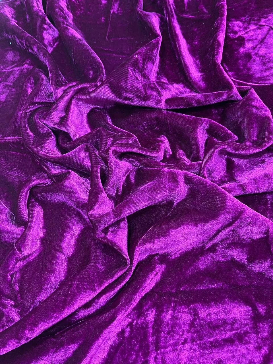 seg Unstitched Velvet Multipurpose Running Fabric Solid-picture-19