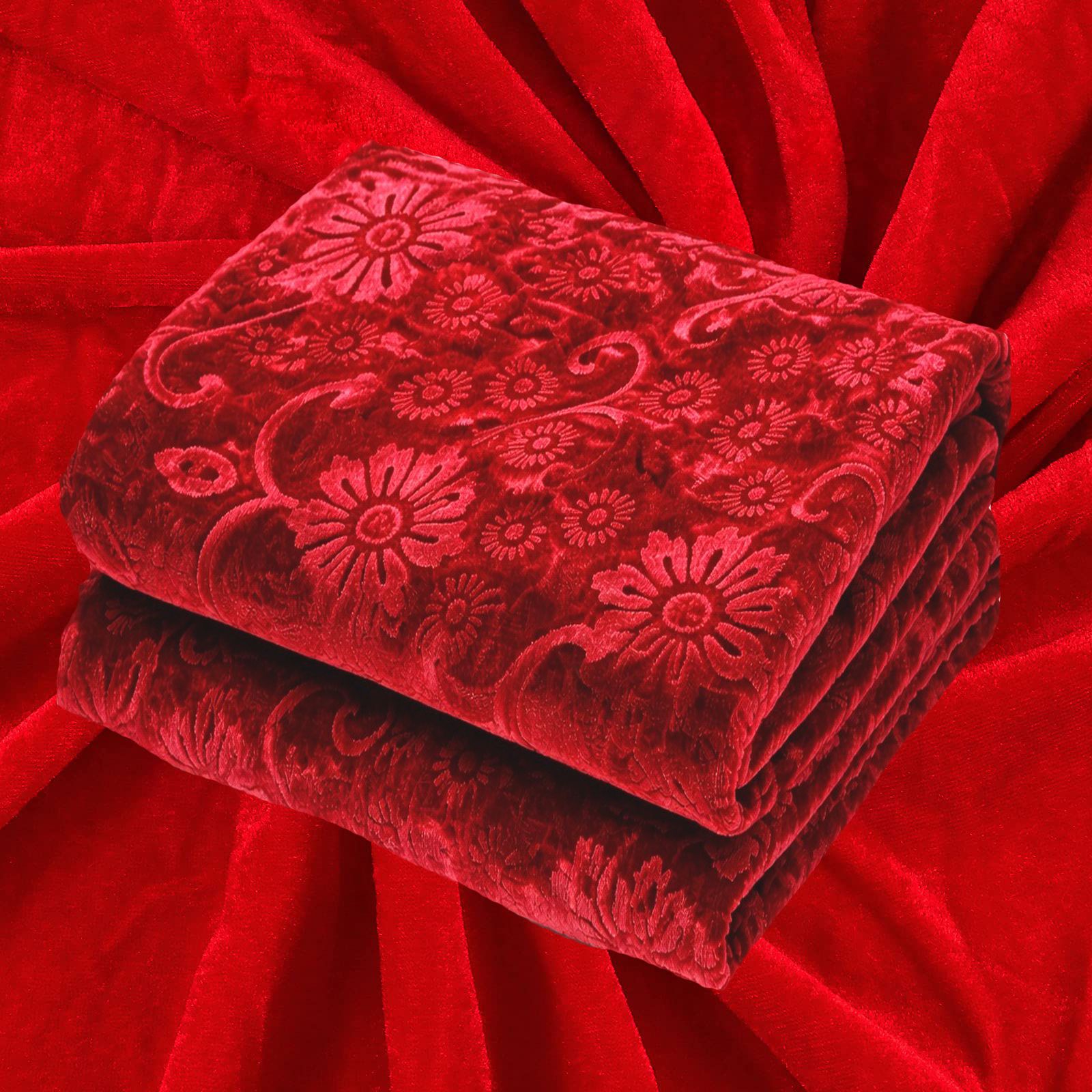 Velvet Cloth Red Color Fabric Material 1 Mtr Party Hall, Bouquet, Gift Packing, Pooja Room Backdrop,Home Decoration Sofa Fabric-image-23