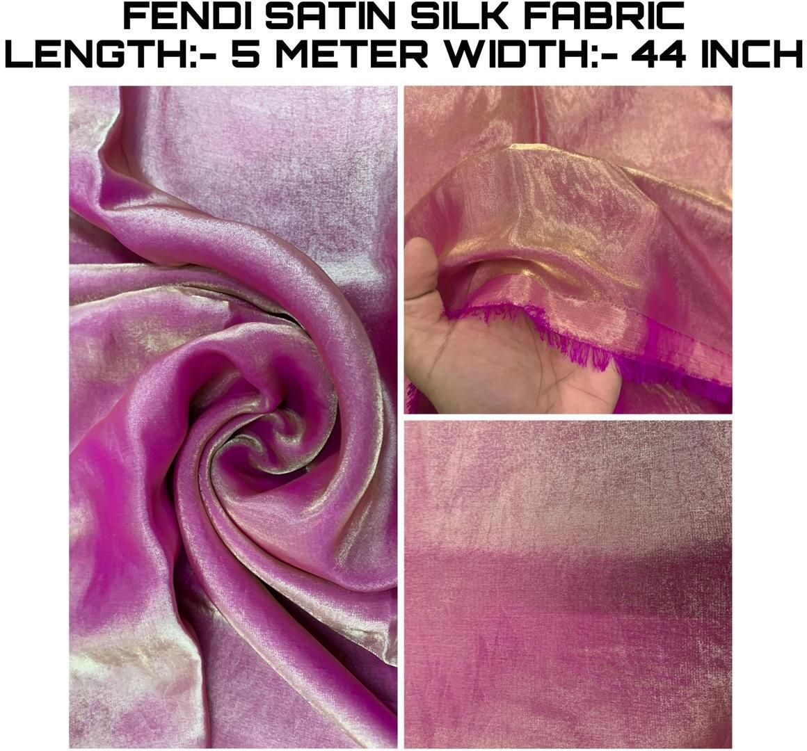 Unstitched Silk Blend Multi-purpose Fabric Self Design