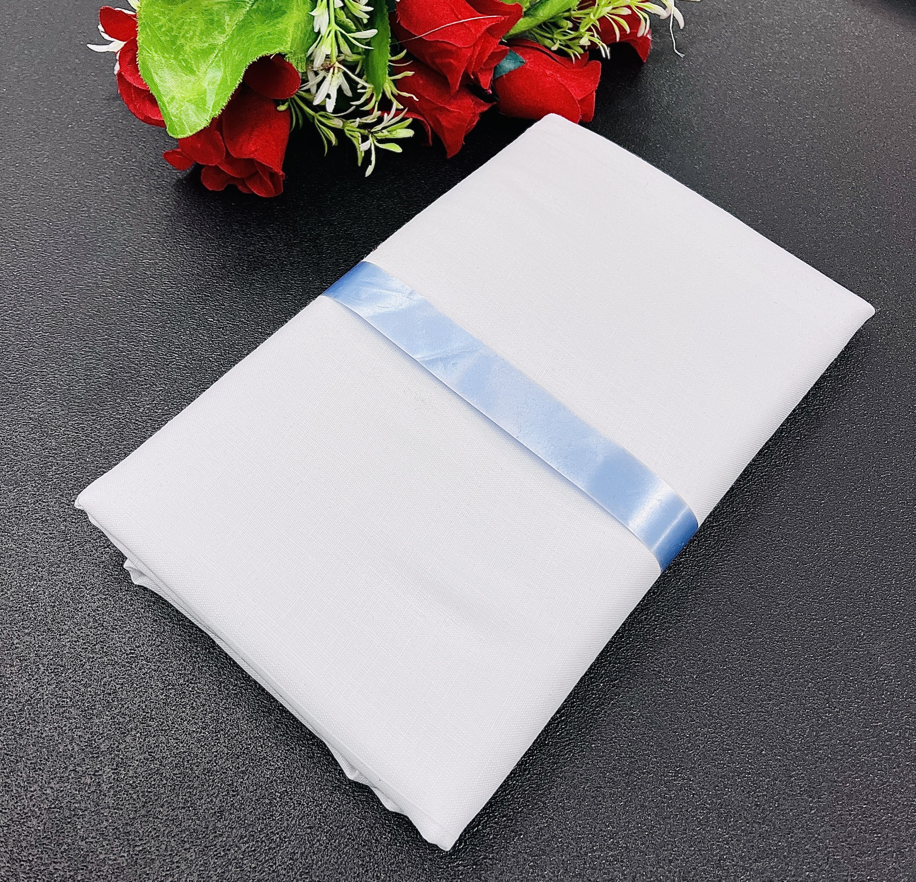 Unstitched Cotton Blend Kurta Fabric Solid