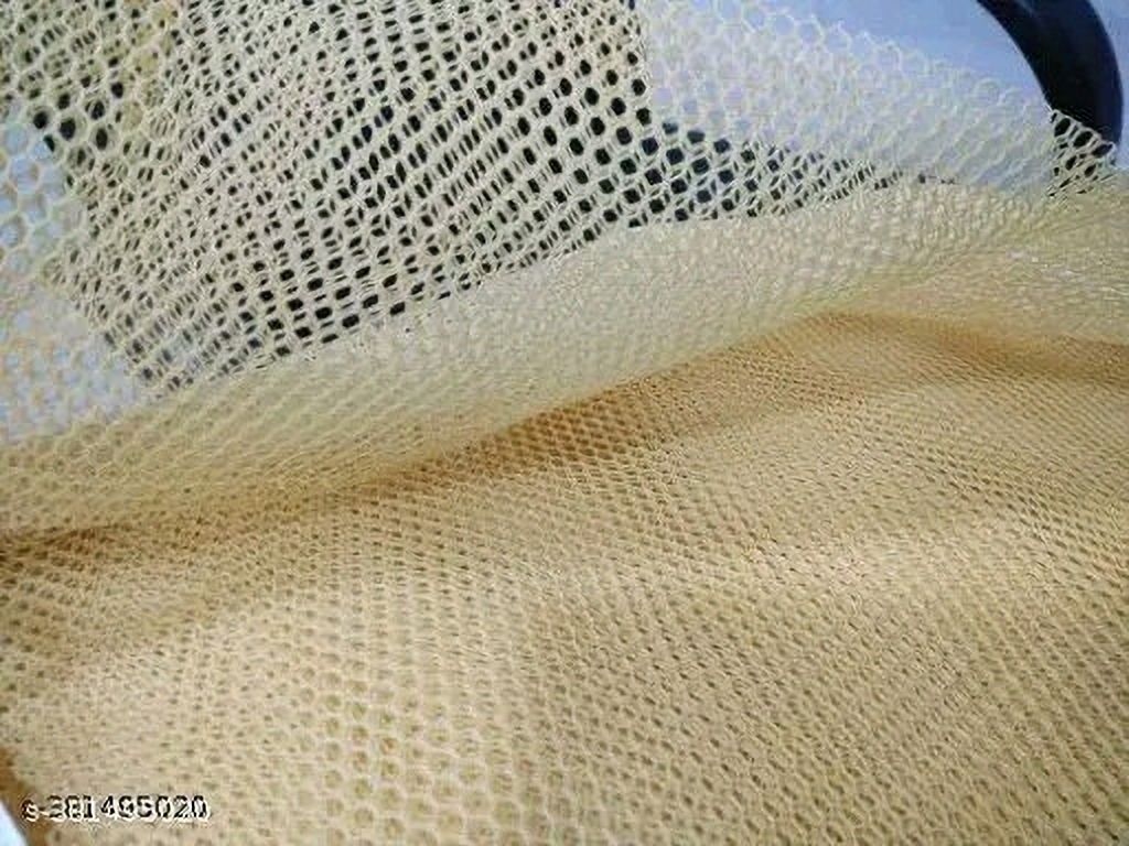 Unstitched Net/Lace Multi-purpose Fabric Solid-image-20