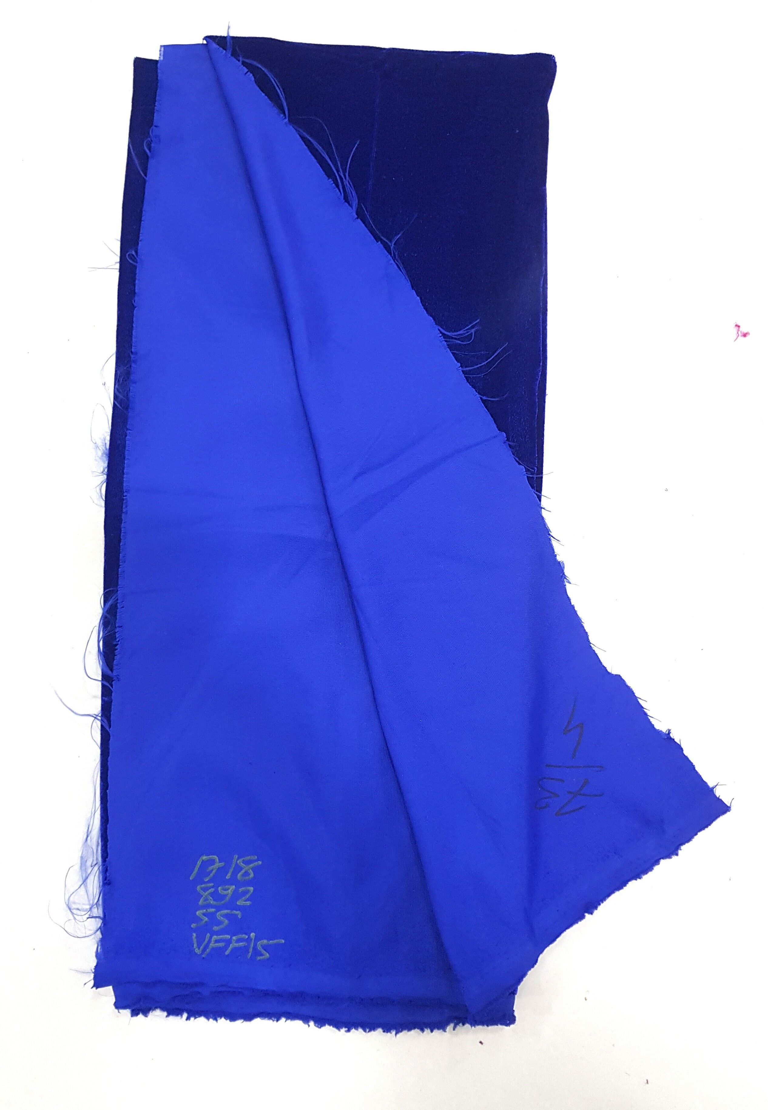 Unstitched Velvet Multipurpose Running Fabric Solid-image-38