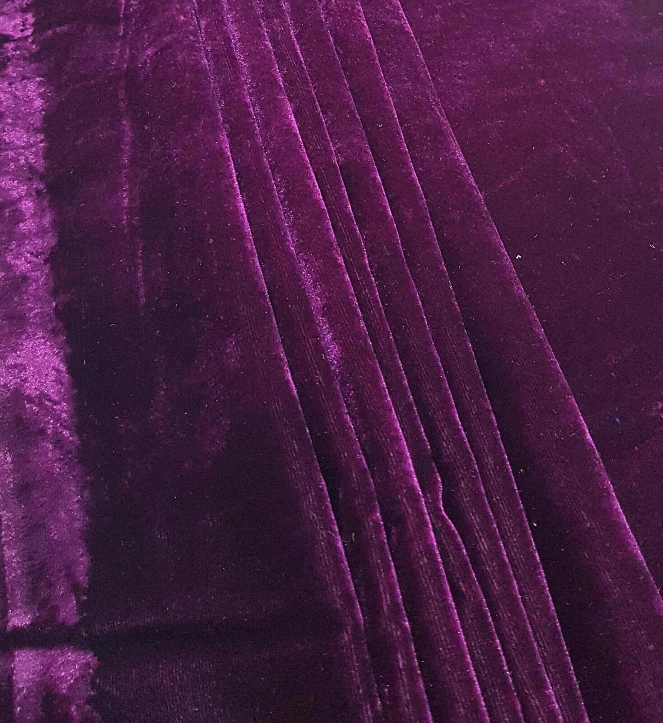 Unstitched Velvet Multipurpose Running Fabric Solid-image-44