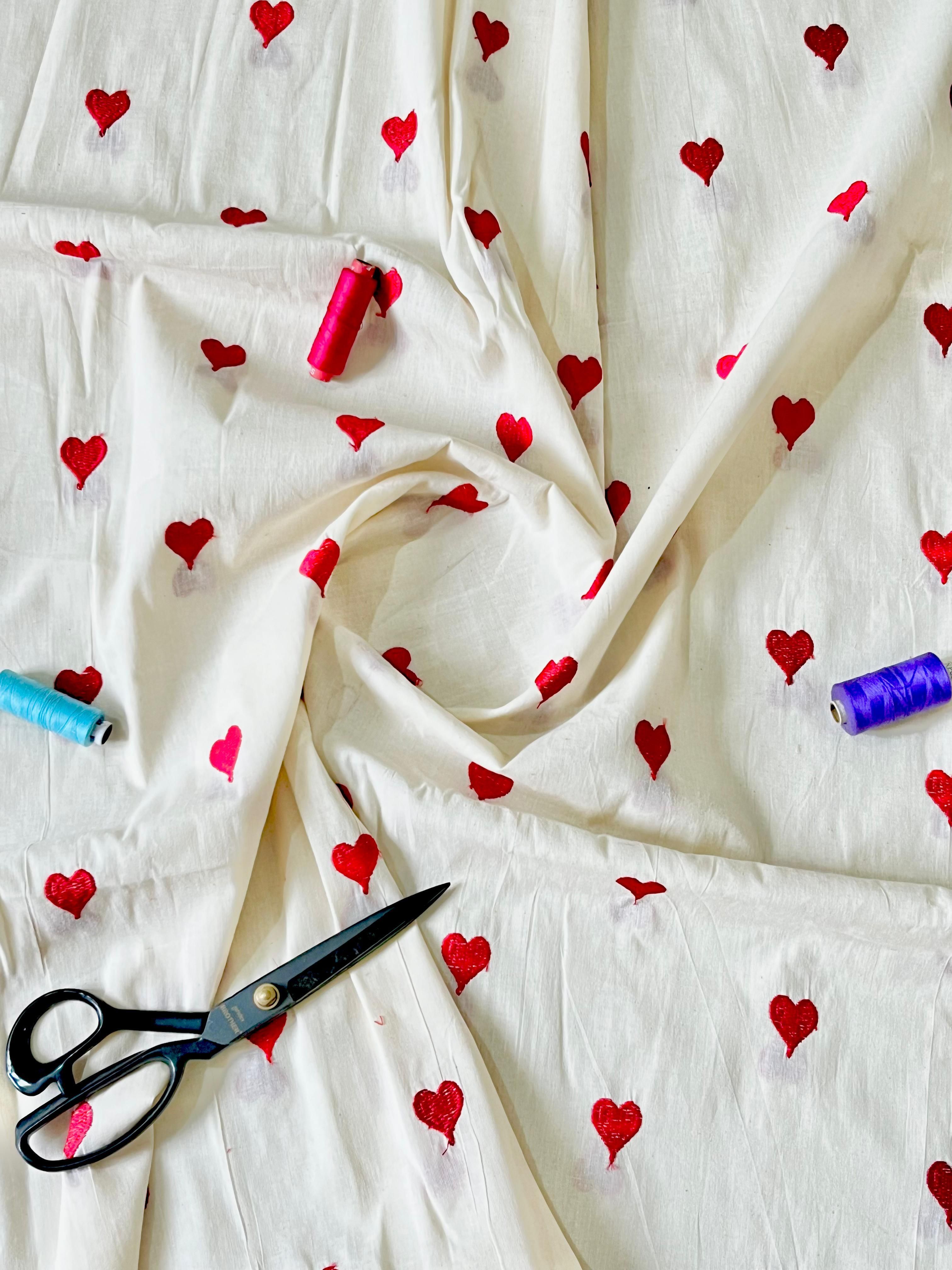 Unstitched Cotton Linen Kurta Fabric Solid