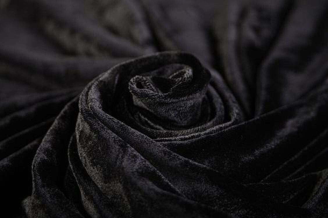 Unstitched Velvet Multipurpose Running Fabric Solid-image-36