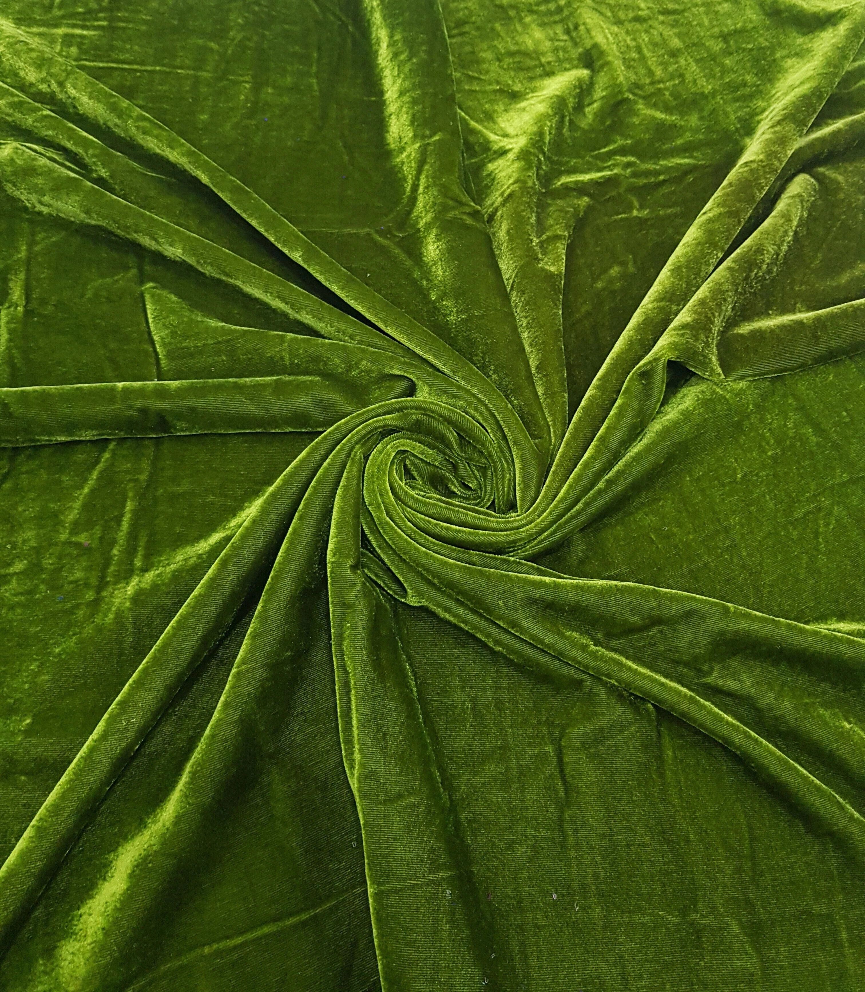 Unstitched Velvet Multipurpose Running Fabric Solid-image-40