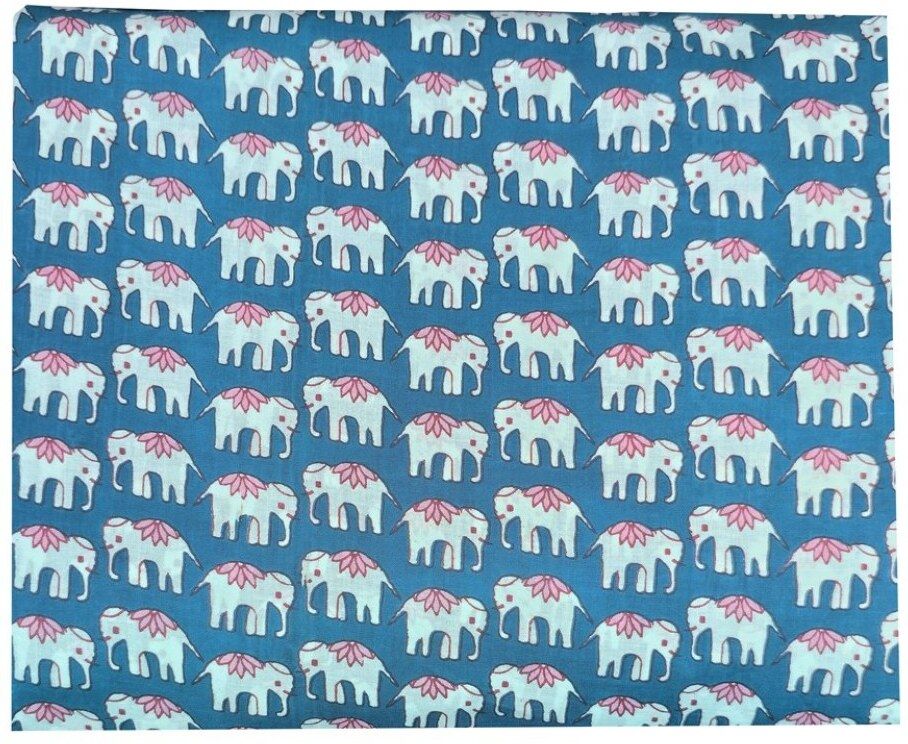 Unstitched Pure Cotton Kurta Fabric Printed-image-7