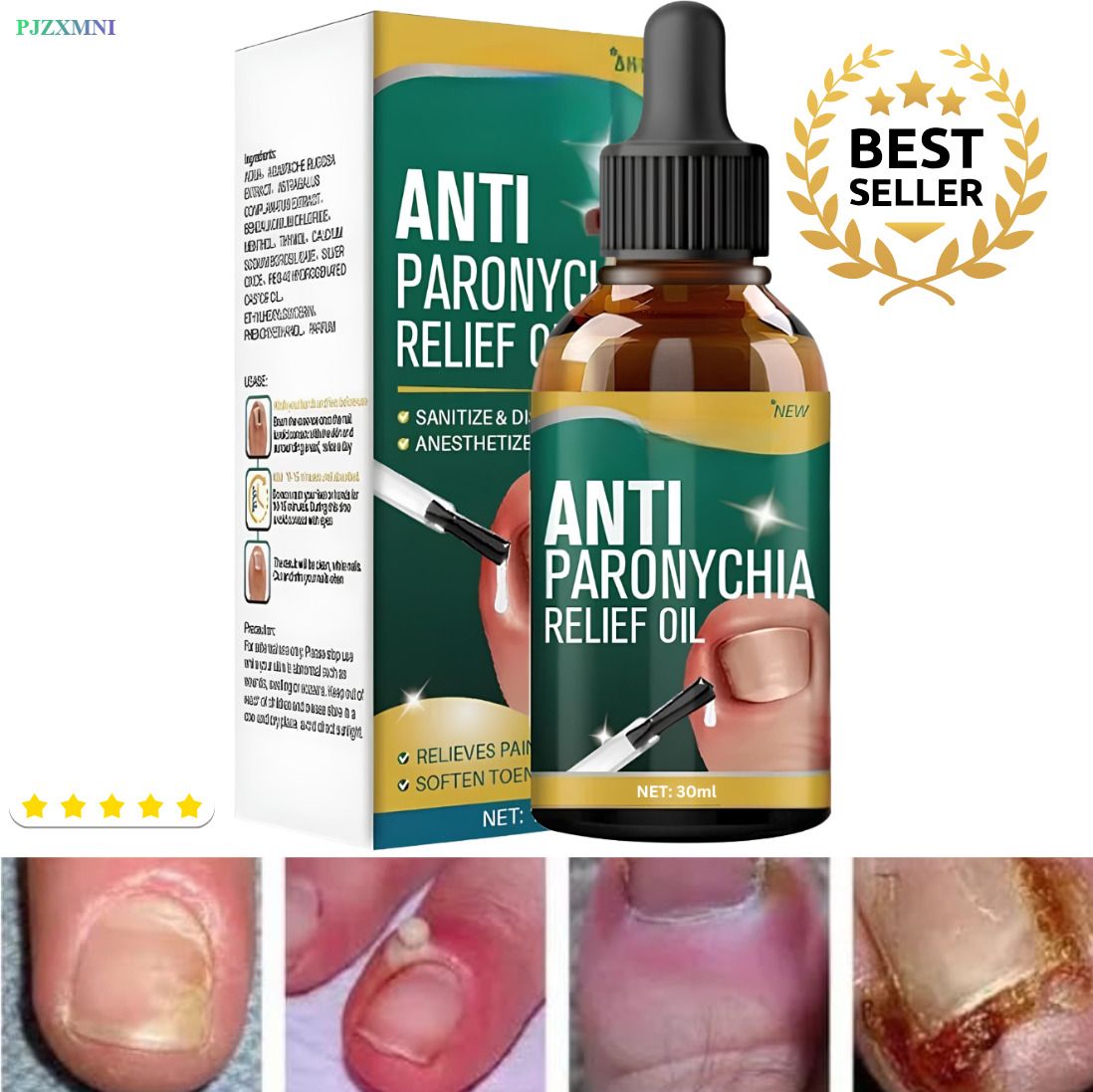 pjzxmni Anti Paronychia Relief Oil For Nails Smooth Routine-picture-11