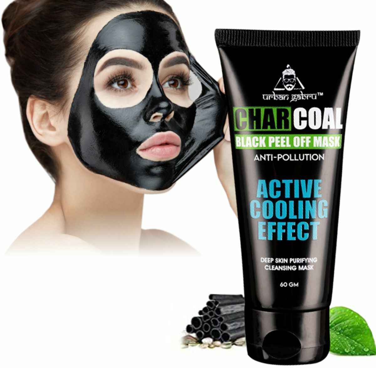 Charcoal Black Peel Off Mask Anti pollution-image-39