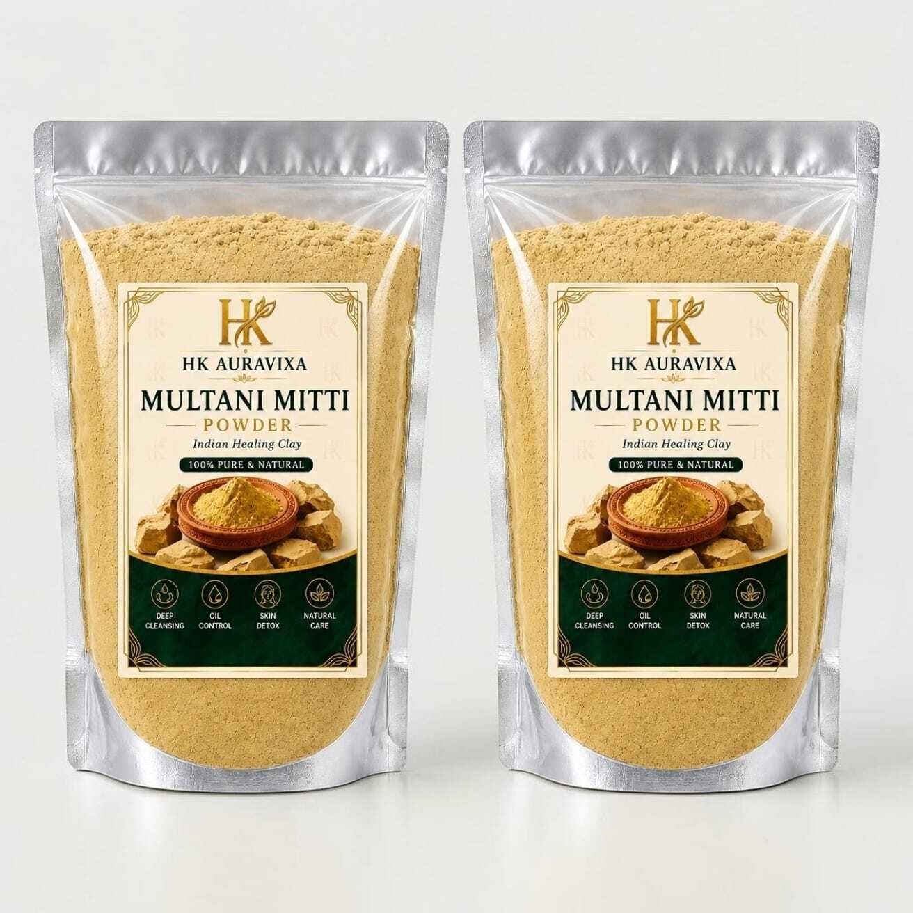Revive Plus Premium Multani Mitti Powder for Skin Care – Pack 2 (2×450g) 900g-image-46