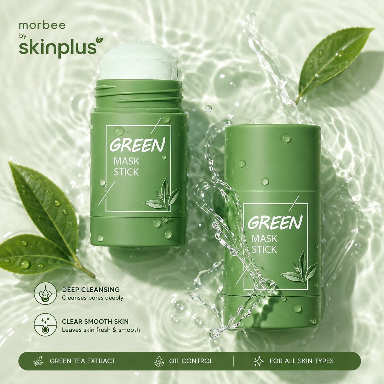 morbee Green Tea Sticks Face Shaping Mask Face-picture-31