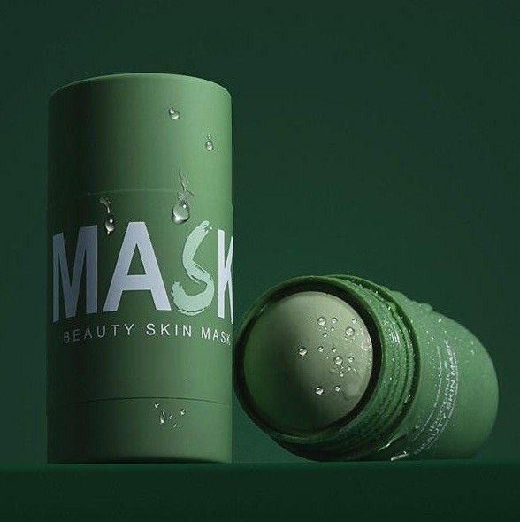 Green Tea Purifying Clay Stick Anti Acne Cleaning Mask Face Shaping Mask-image-44