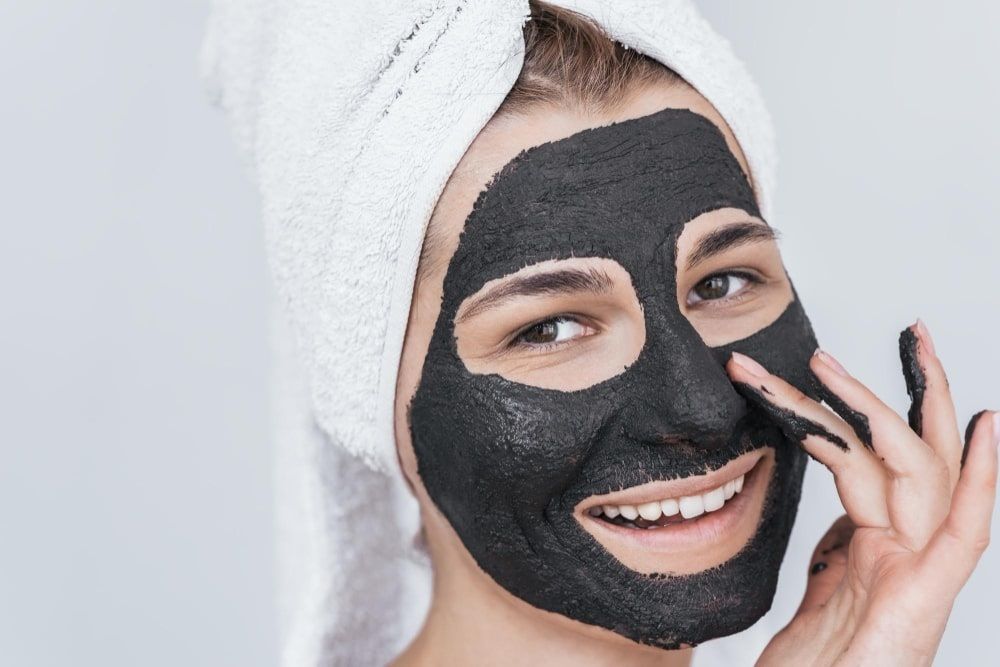 caterinachiara Charcoal Black Peel Off Mask for Men & Women | Face Shaping Mask-picture-17