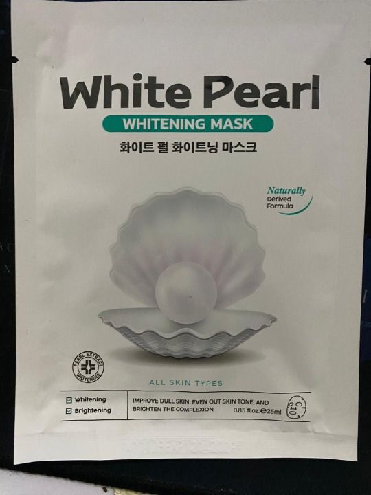 rm enterprise 2 PCS All Skin Types White Pearl for Women & Men Face Shaping Mask-picture-25