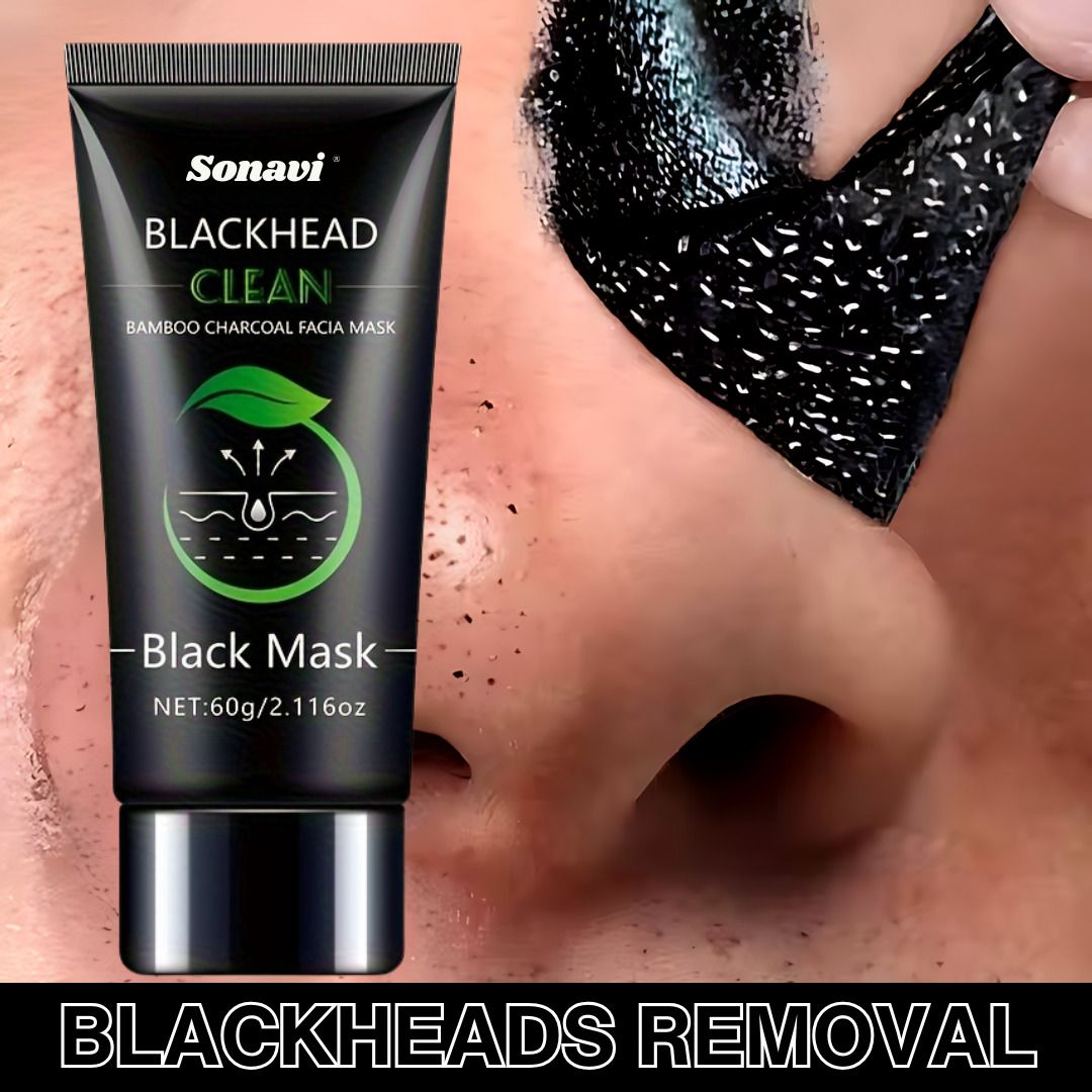Charcoal Oil Control Anti-Acne Deep Cleansing Blackhead Remover Peel Of Mask