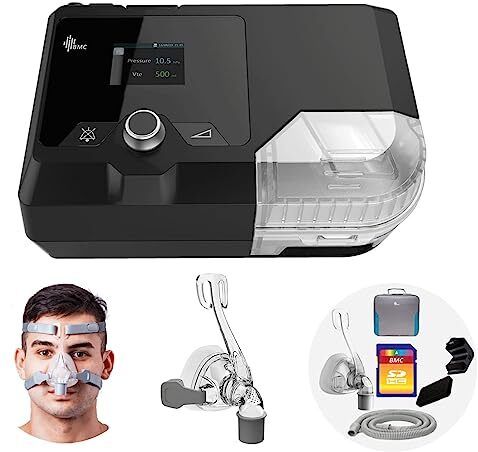 bmc - RESMART G2S A20 LUNA AUTO CPAP WITH HEATED HUMIDIFIER AND WITH Medium Nasal Face Shaping Mask-picture-13
