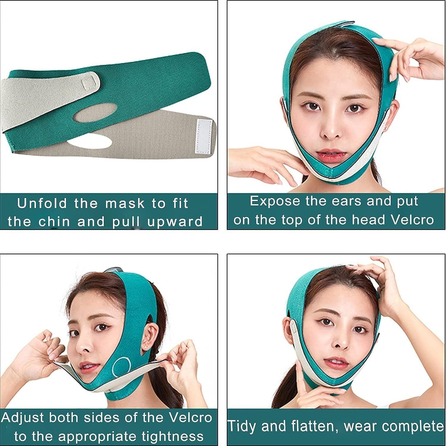 meliora V-Line Face Slimming Belt for Chin and Cheeks Anti-Wrinkle Face Shaping Mask Face Shaping Mask-picture-21