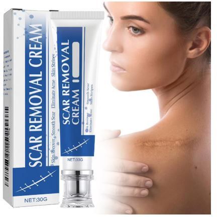 vishbin Scar Removal Cream & Silicone Gel | Advanced Scar Treatment for Surgical Scars, Face Shaping Mask-picture-1