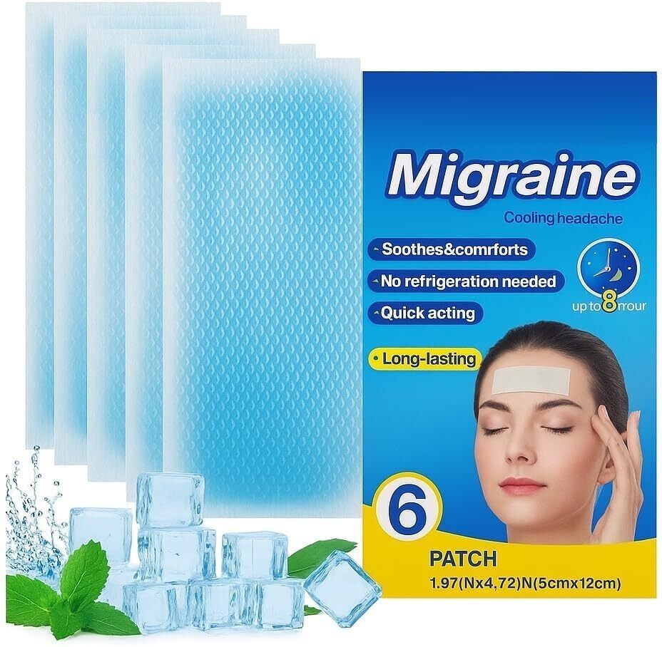 Migraine Cooling Headache Patch Face Shaping Mask-image-1