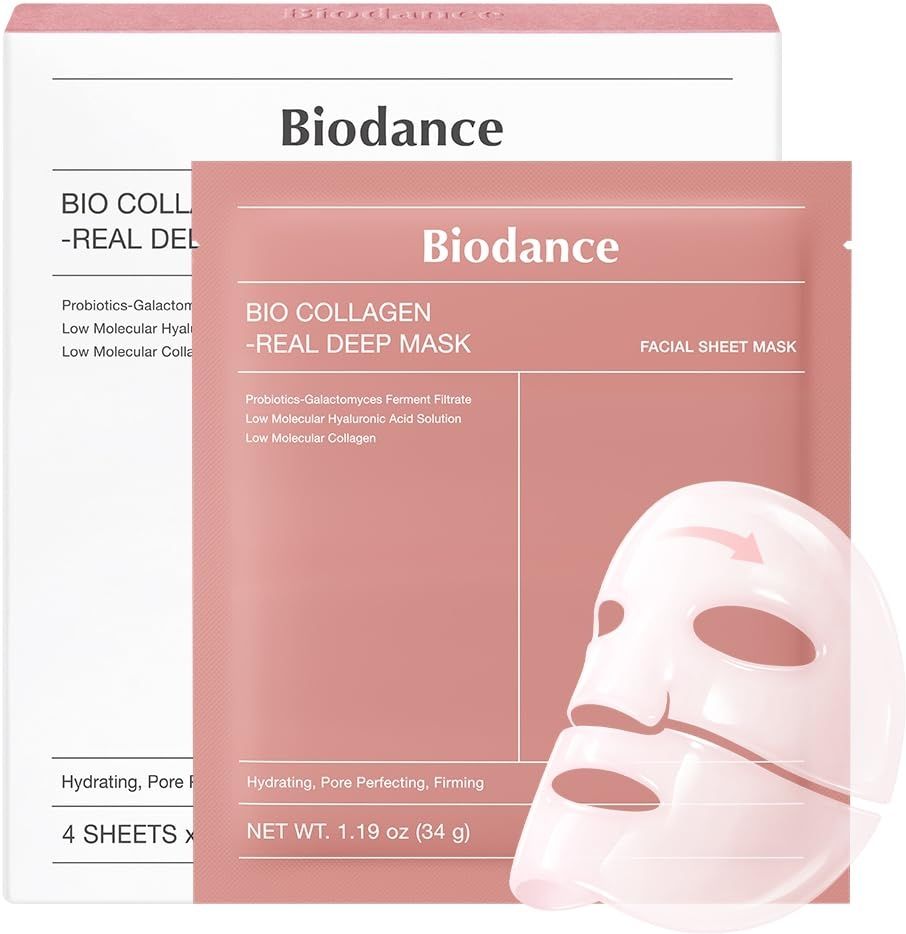 lansa collagen face mask |bio-collagen real deep mask Face Shaping Mask-picture-34