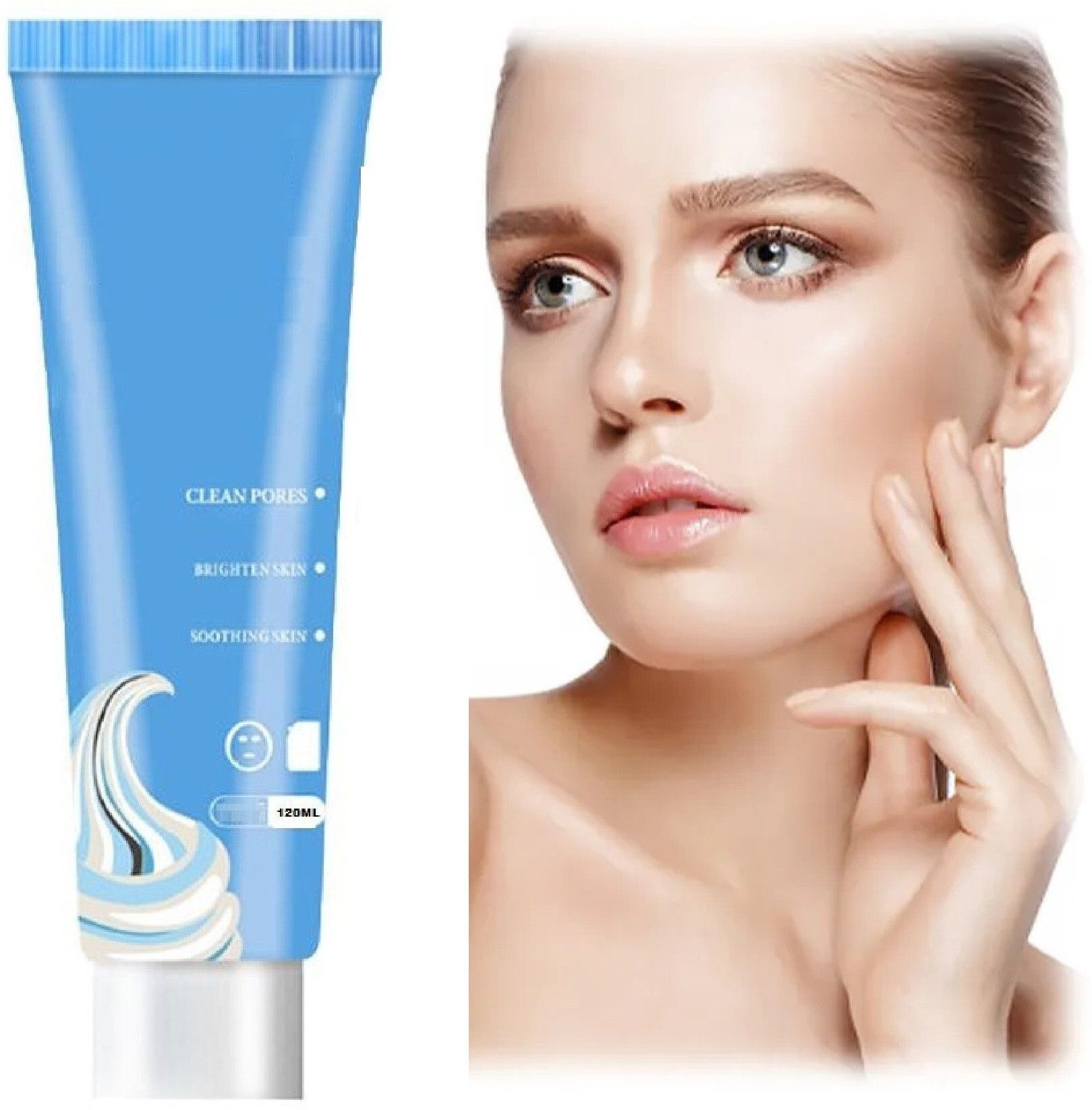 PP-1425 Ice Cream Mask Acne Moisturizing Smear Mask Face Shaping Mask-image-10