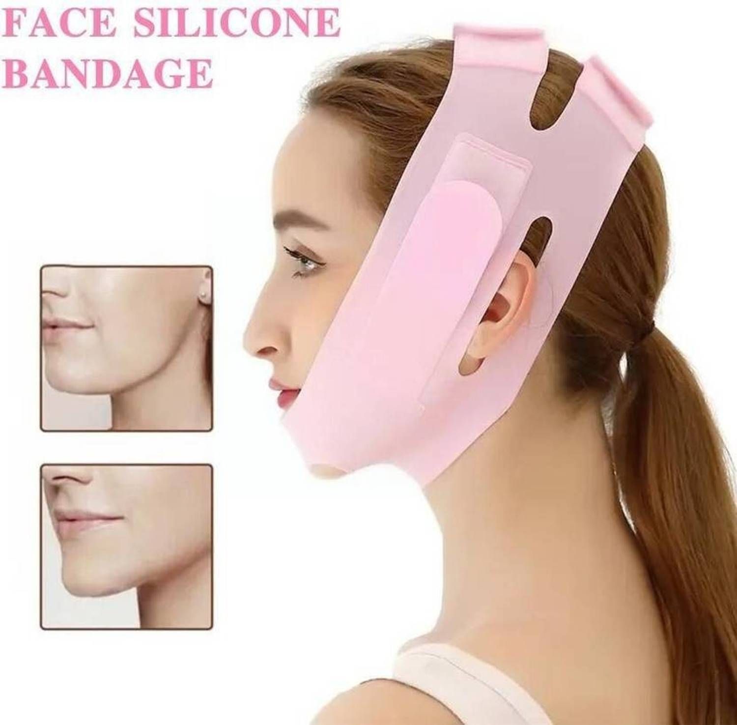 heylark Double Chin Lift Mask,Silicon V Line Lifting face lifting mask Face Shaping Mask-picture-36