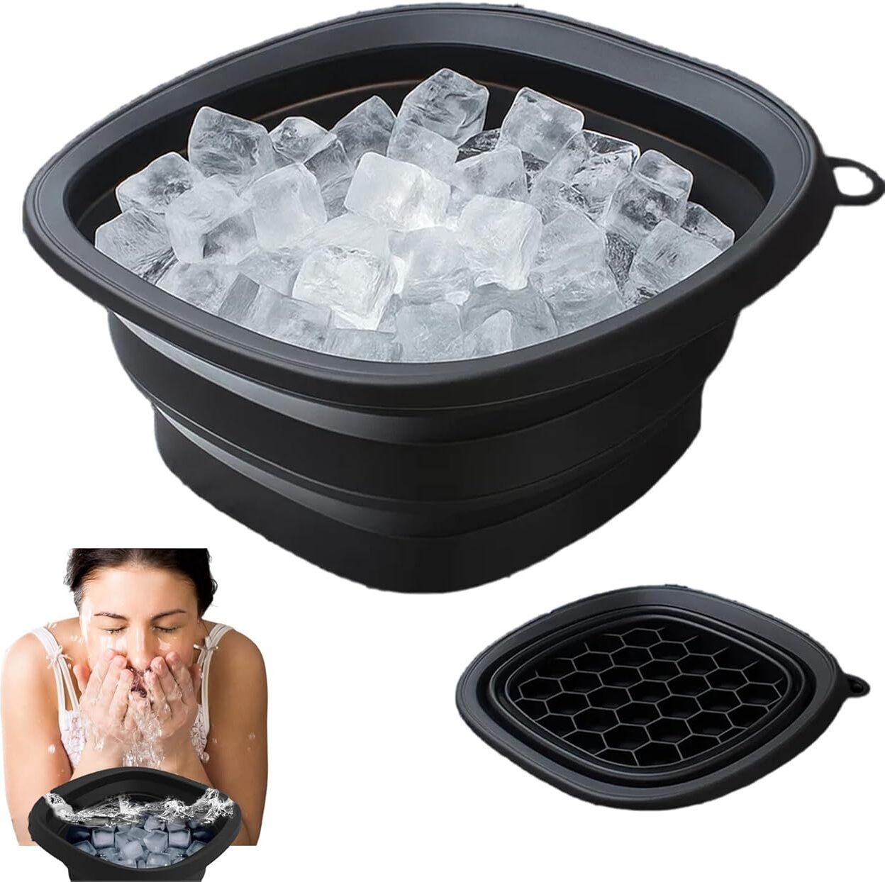 redsky Massage Bowl Silicone Face Ice Bowl Reusable Face Ice Massage Bowl Face Shaping Mask-picture-41