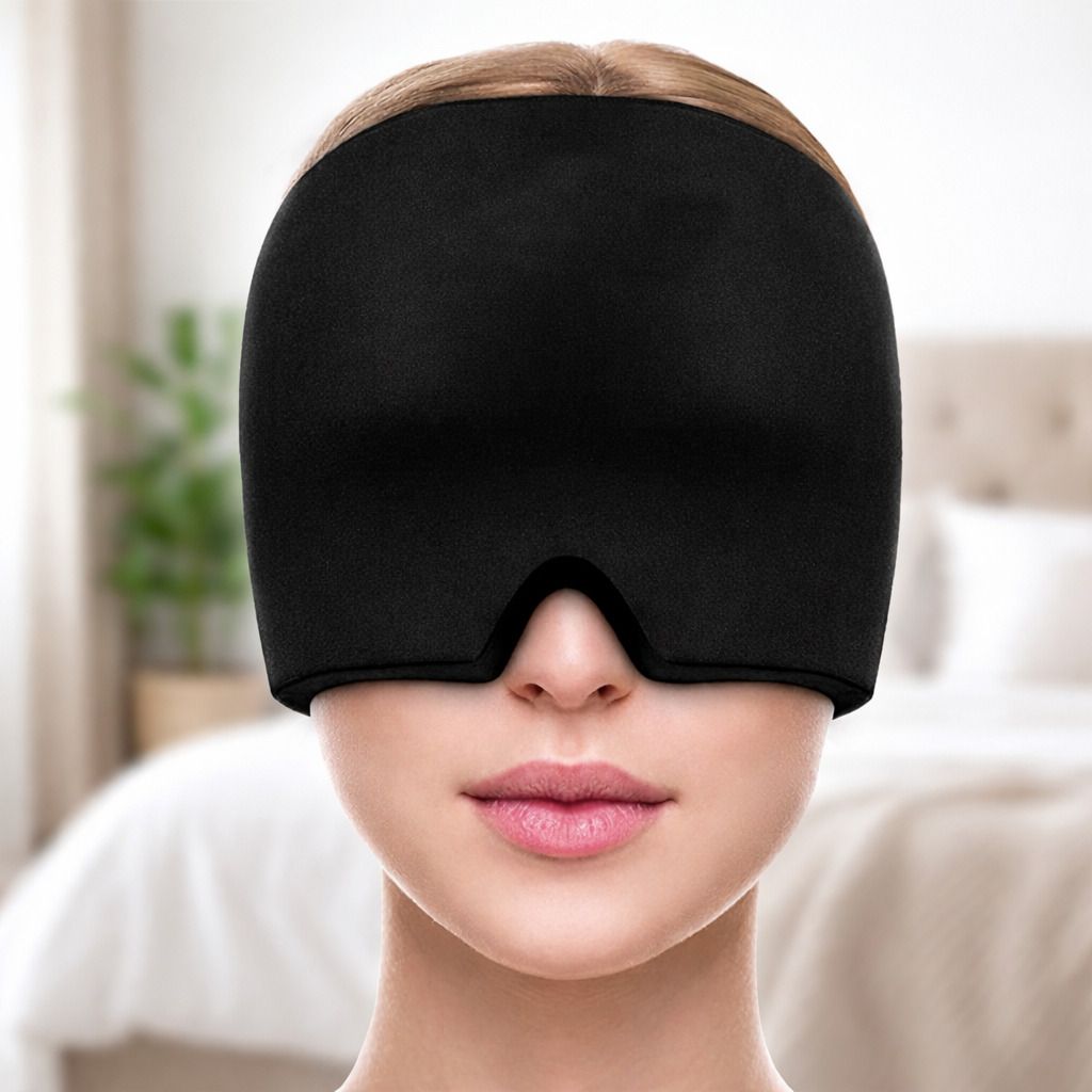 pro99s Gel Headache Relief Cap with Cooling Compression Therapy Face Shaping Mask-picture-26