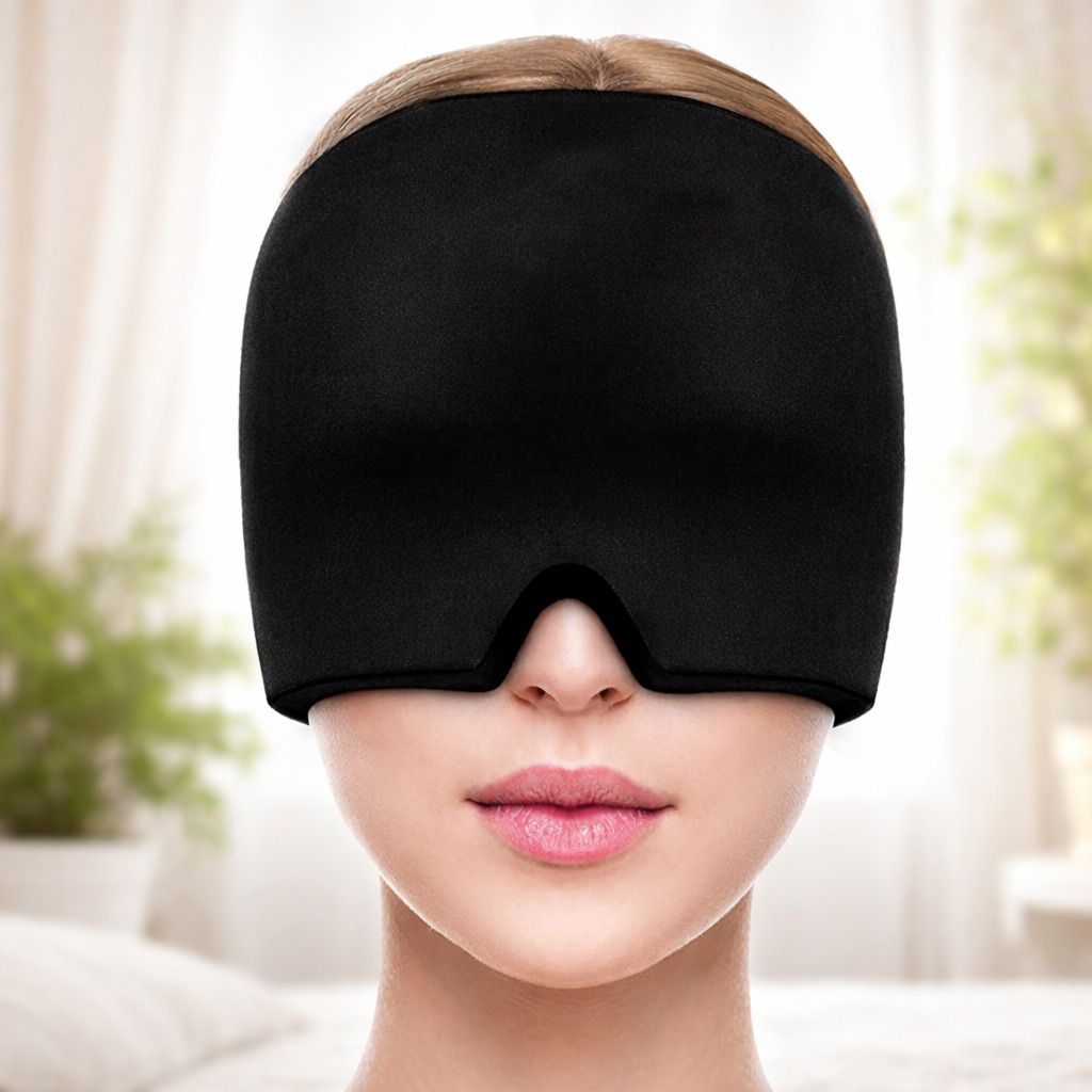 pro99s Reusable Ice Head Wrap for Migraine and Puffy Eyes Face Shaping Mask-picture-18