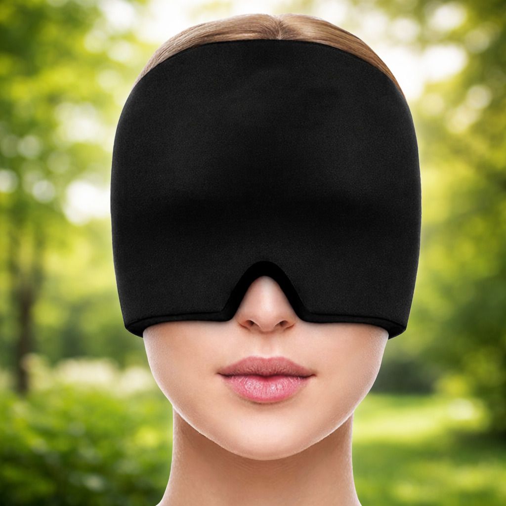pro99s Gel Therapy Head Wrap for Migraine Sinus and Eye Relief Face Shaping Mask-picture-23