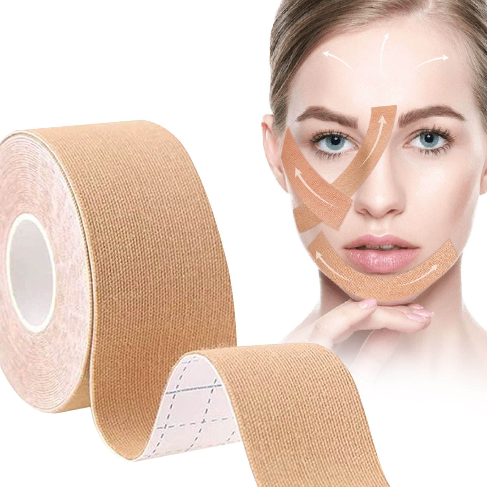 Facial Patches Wrinkle Patch, Face Lifting Tape Non-invasive wrinkle remover Face Shaping Mask-image-41