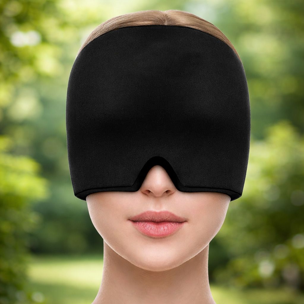 pro99s Flexible Migraine Relief Ice Cap with Cooling Therapy Face Shaping Mask-picture-27
