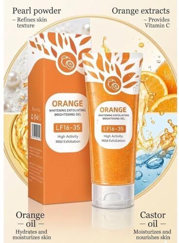 laxmienterpr Orange Enzymes Exfoliating Gel -01 Face Shaping Mask-picture-12