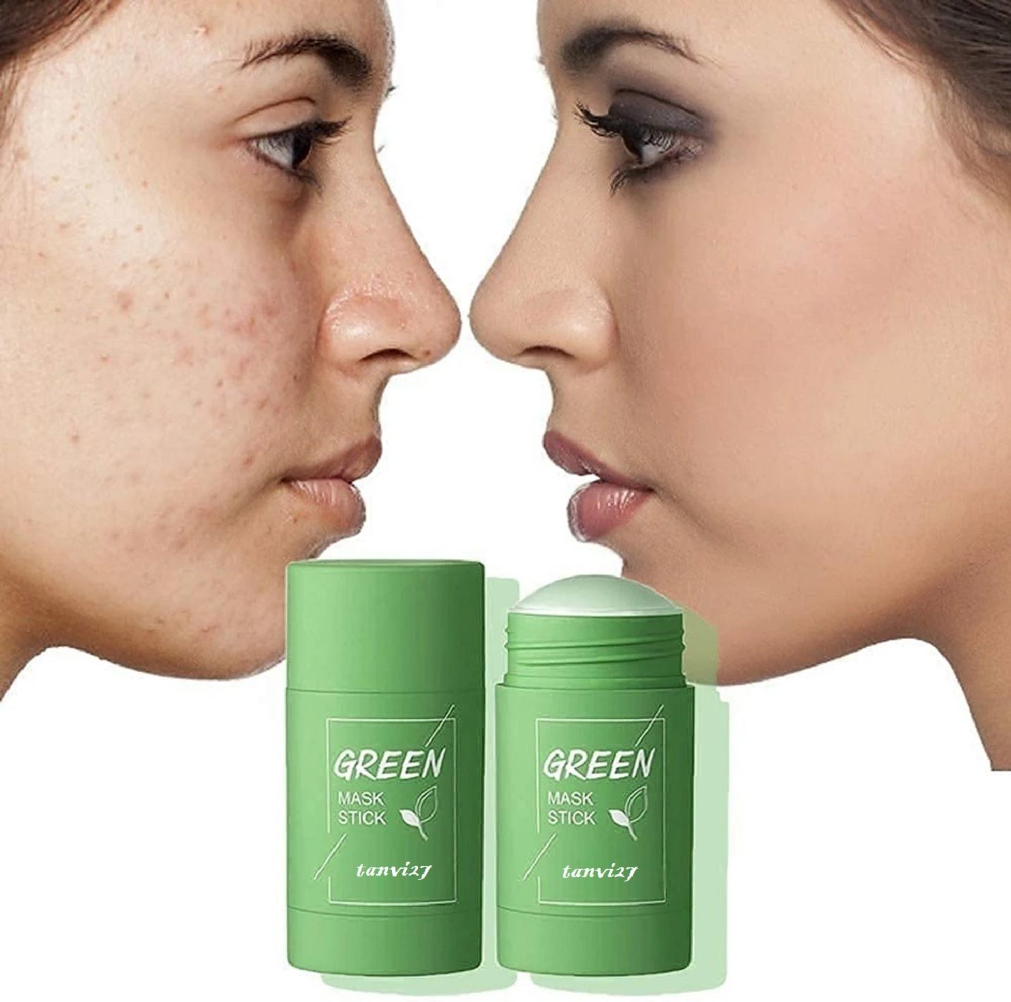 tanvi27 Korean Product for Green Tea Sticks Face Shaping Mask Face Shaping Mask Face Shaping Mask-picture-11