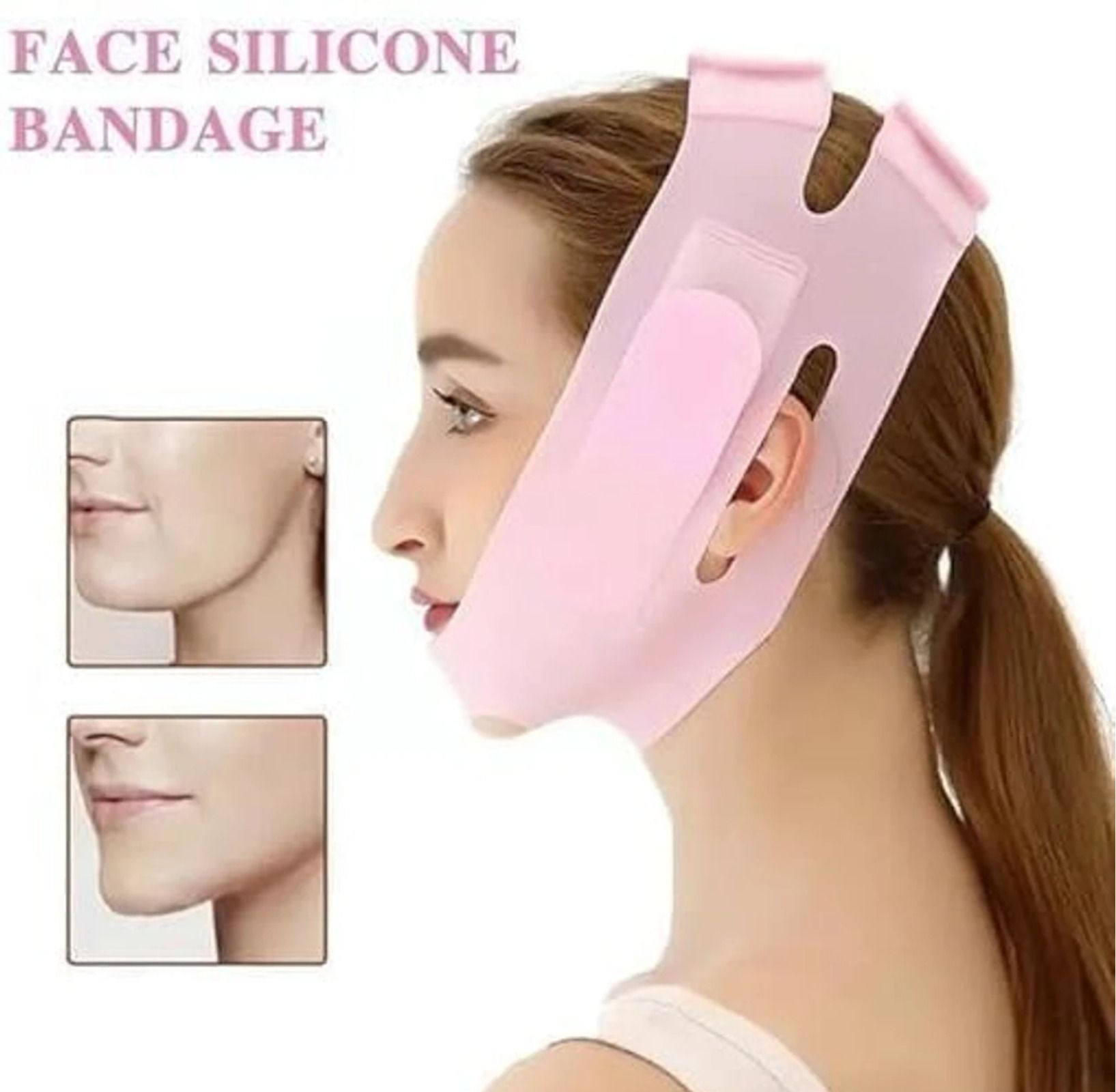 zriyos Silicone V Face belt Face Shaping Mask-picture-8