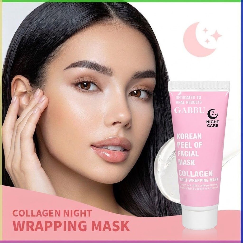 gabbu Korean peel of facial mask For Women With Natural Radiance Booster Face Shaping Mask-picture-3