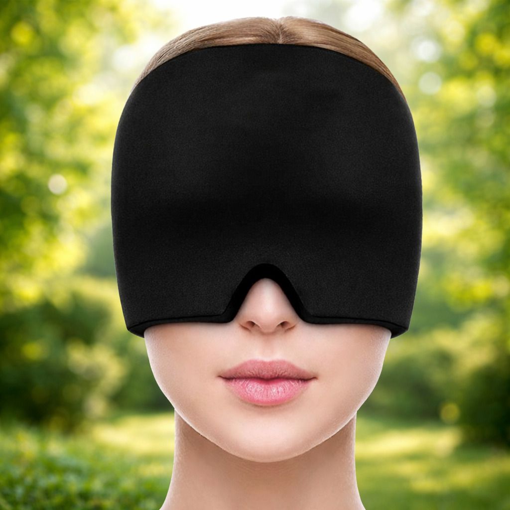 pro99s Hot and Cold Gel Head Wrap for Tension Headaches Face Shaping Mask-picture-20