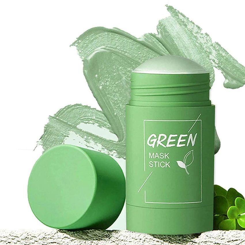 verellis Green Tea Purifying Clay Mask Stick – Oil Control & Deep Cleanser Face Shaping Mask-picture-31