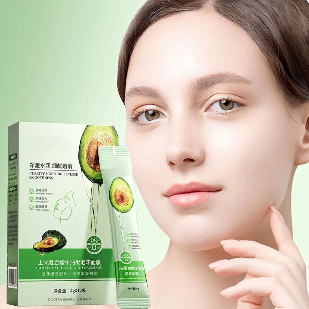 complex acid avocado mask Face Shaping Mask-image-9