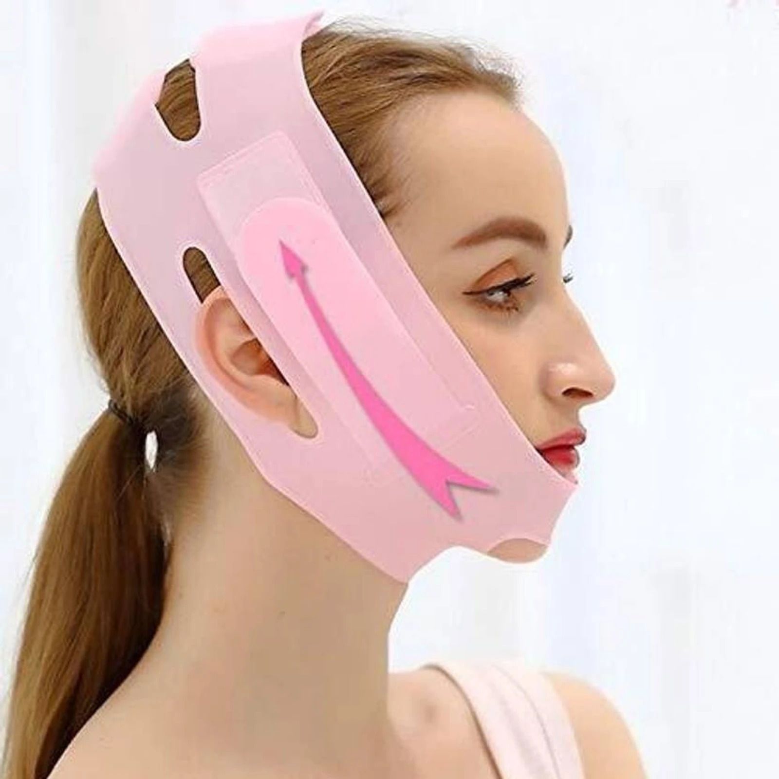pavitracastle Double Chin Lift Mask,Silicon V Line Lifting face lifting mask Face Shaping Mask-picture-28