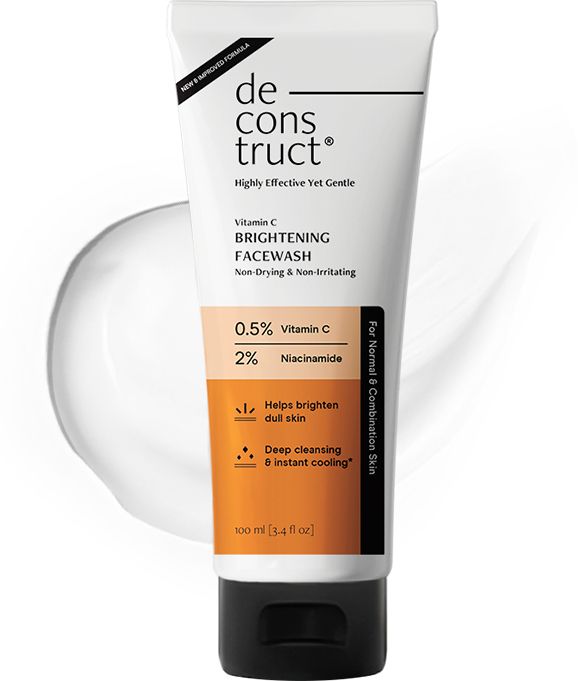 Brightening Vitamin C & Niacinamide | Non-Drying & Non-Irritating Face Wash