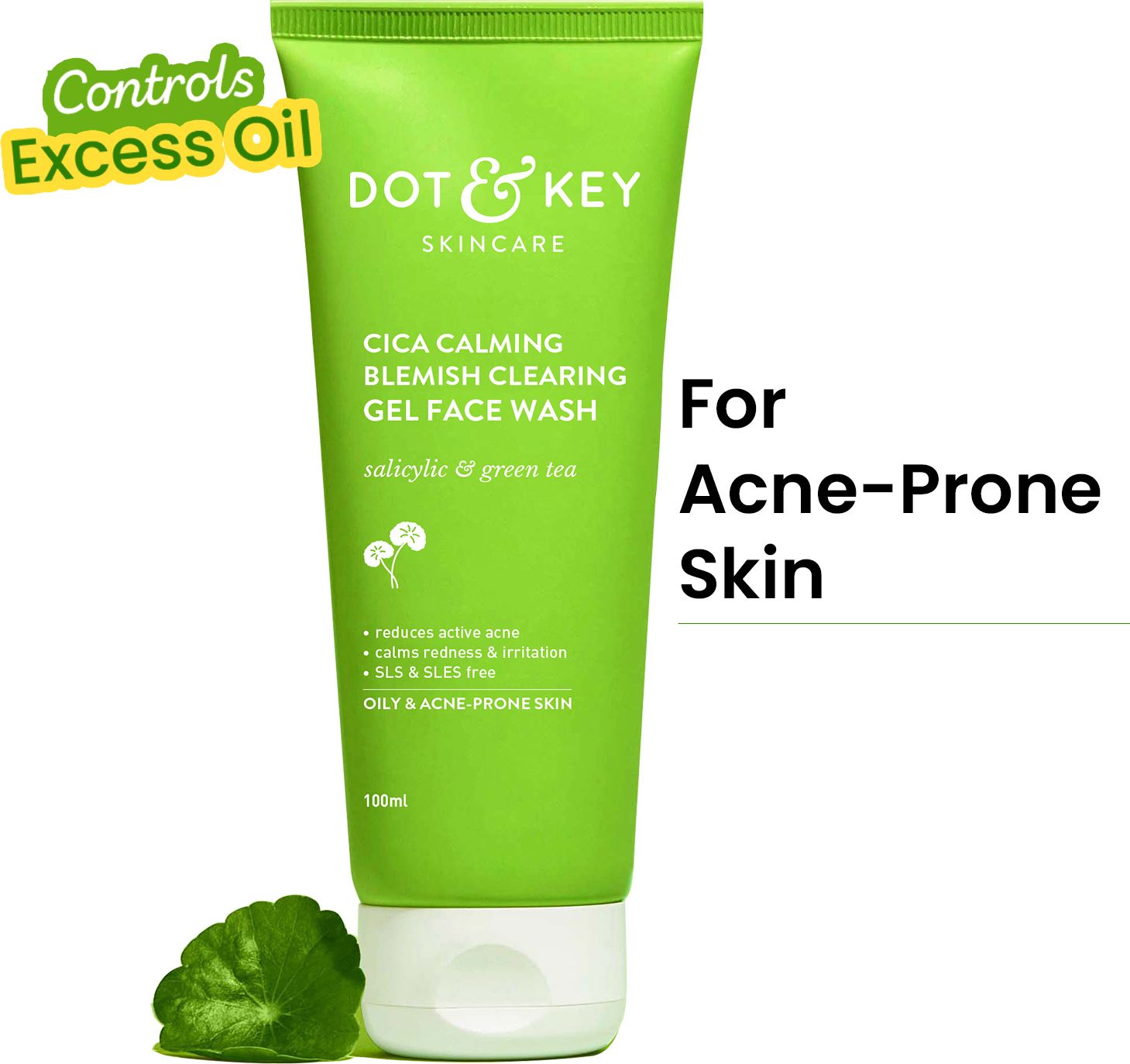 CICA,for Acne Prone Skin, 2% Salicylic with Green Tea,For Oily & Sensitive Skin Face Wash-image-47