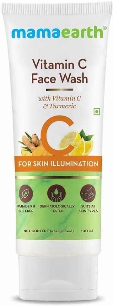 mamaearth Vitamin C for Skin Glow & Illumination With Turmeric Face Wash-picture-12