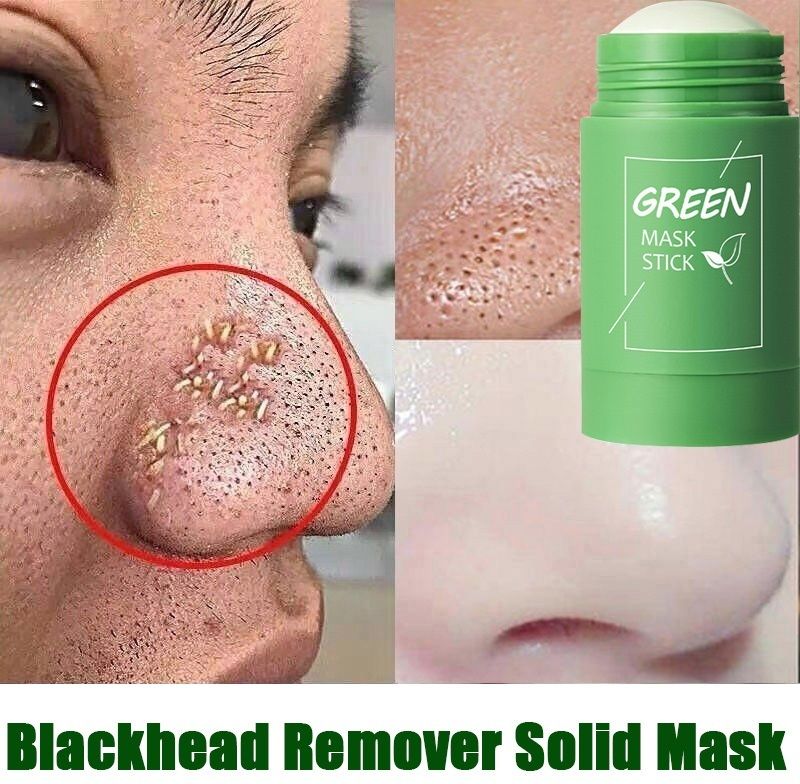 gabbu Green Tea Purifying Chemical Free Clay Stick Mask Oil Control Face Shaping Mask-picture-27