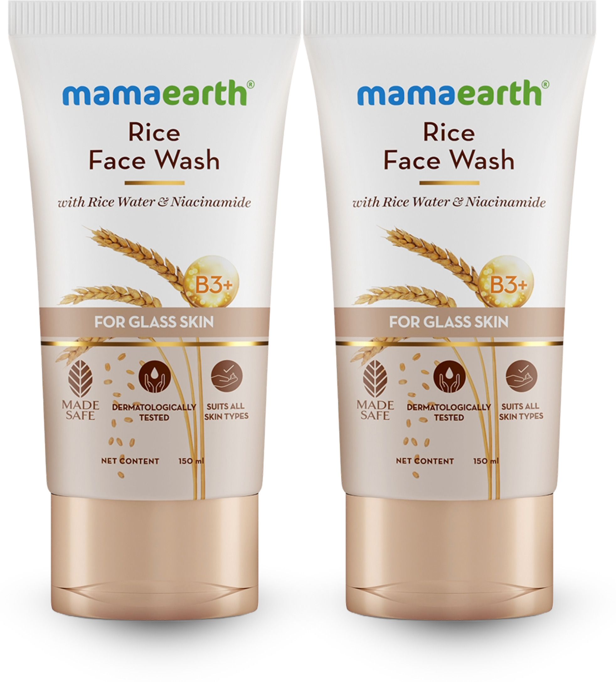 Rice Water & Niacinamide for Glass Skin Face Wash