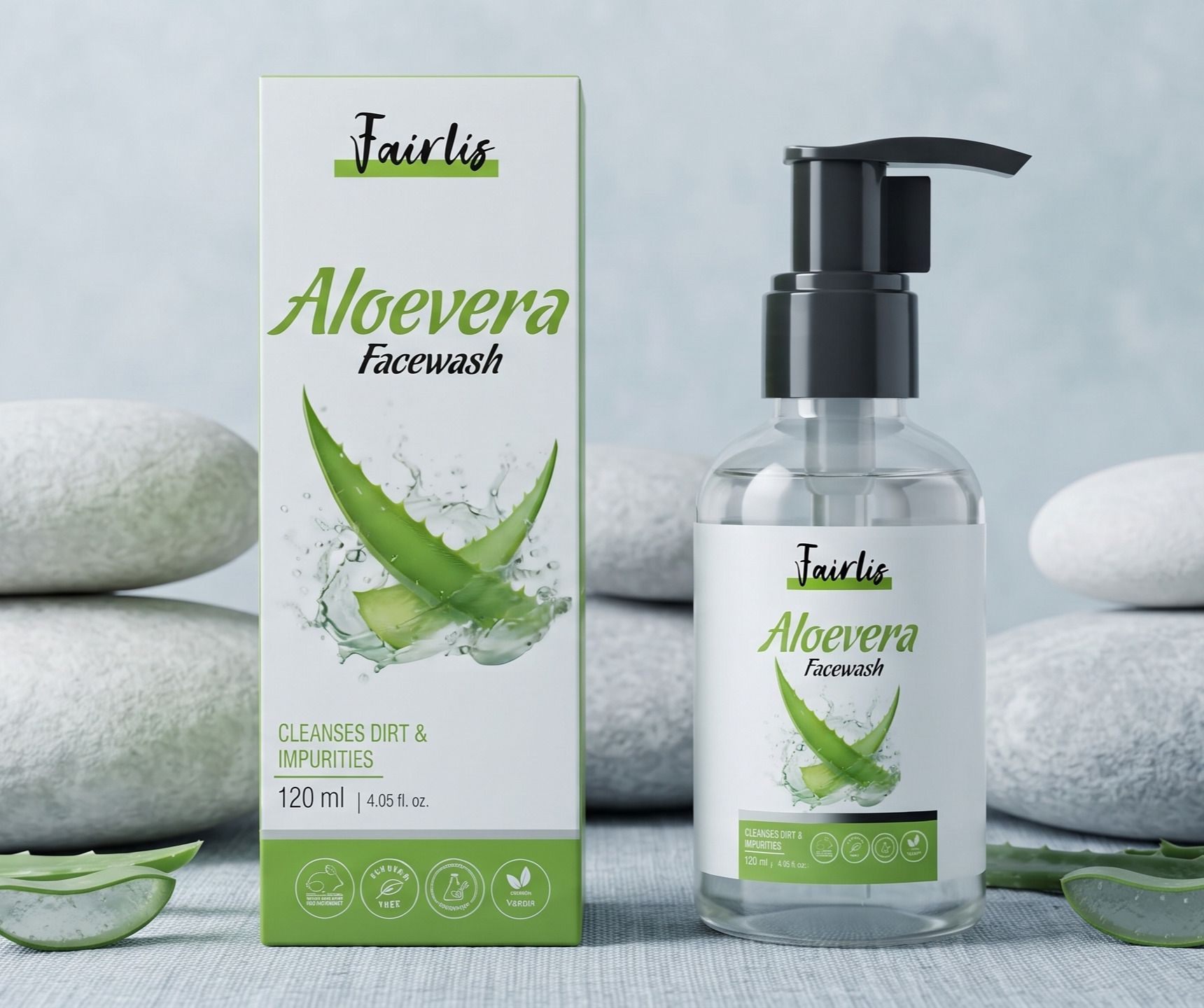 Everyday Aloe Vera 120 ml for Dirt Removal Face Wash-image-5