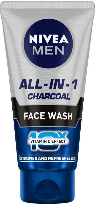 All In One Charcoal with 10X Vitamin C Effect, Removes Excess Oil, Detox Skin Face Wash-image-4