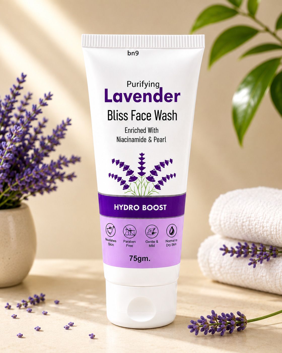 Purifying Lavender Glow, Hydra Glow Lavender sz6 Face Wash-image-49
