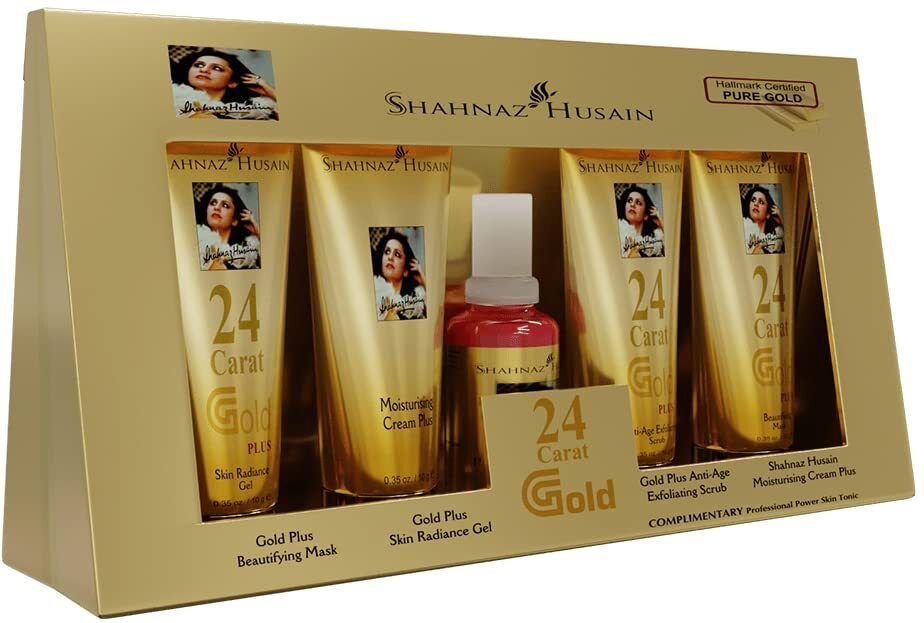 shahnaz husain 24 Carat Gold Facial Kit (55 ml) 55 ml-picture-27